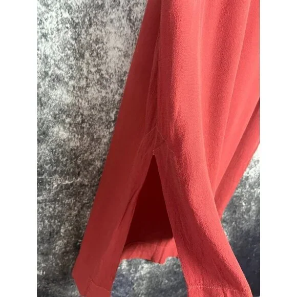 Anthropologie Holding Horses Dress Women’s Small Petite Terracotta lagenlook - Picture 4 of 12